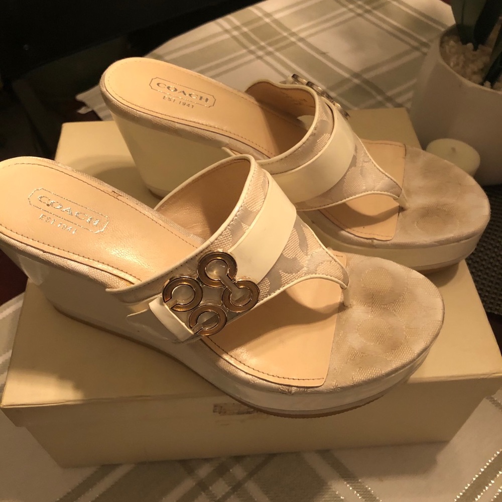 Coach sandals